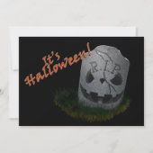 Halloween RIP Friedhof Grave Marker Karte (Vorderseite)