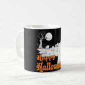 Halloween-RIP Kaffeetasse (Vorderseite Links)