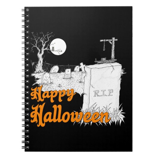 Halloween-RIP Notizblock (Vorderseite)