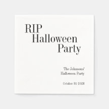 Halloween RIP Schwarz-Weiß-Party