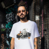 HALLOWEEN RISE & GRIND SKELETON IN EINEM KOFFIL T-Shirt