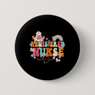 Halloween Rn Registered Nurse Niedlich Ghost Nurse Button