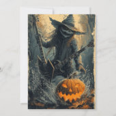 Halloween Rock and Roll Party Einladung (Rückseite)