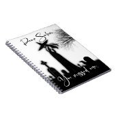 Halloween-Rock-Rock Notizblock (Rechte Seite)