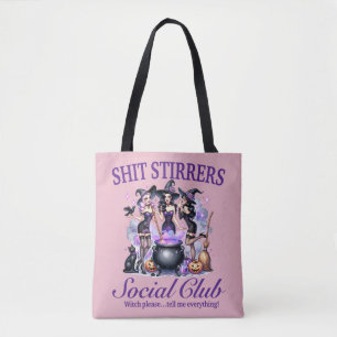 Halloween Rock Social Club Tote Tag Tasche