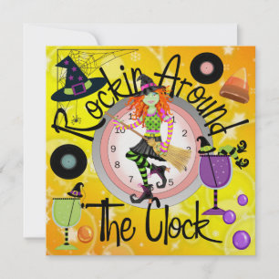 Halloween Rockin' Rund um das Party der Uhr - SRF Einladung