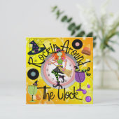 Halloween Rockin' Rund um das Party der Uhr - SRF Einladung (Stehend Vorderseite)