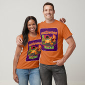 Halloween Rocks Spooky Trick oder Treat Charaktere T-Shirt (Unisex)