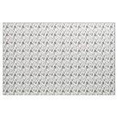 Halloween Rokoko Barockskelett Stoff (Yard (91,4 cm))