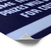 Halloween Roller Skaten Carnival Poster (Ecke)