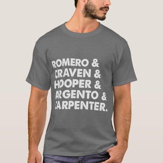 Halloween Romeo Craven Hooper Argento penter T-Shirt (Vorderseite)