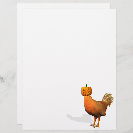 Halloween Rooster (Vorne/Hinten)