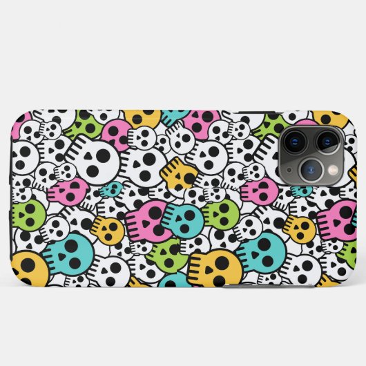 Halloween-Rosa-Gothic Case-Mate iPhone-Gehäuse iPhone Hülle (Rückseite (Horizontal))