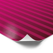 Halloween-Rosa-Hexe Poster (Ecke)