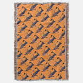 Halloween Rosa Muster Spooky Decke (Vorderseite Vertikal)