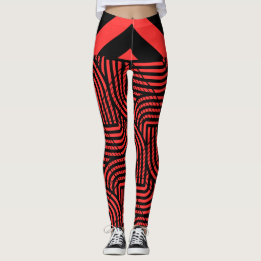 Halloween Rot und Black Spider Web Leggings