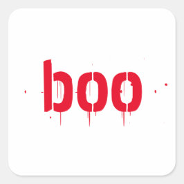 Halloween roter, blutiger beängstigender Aufkleber