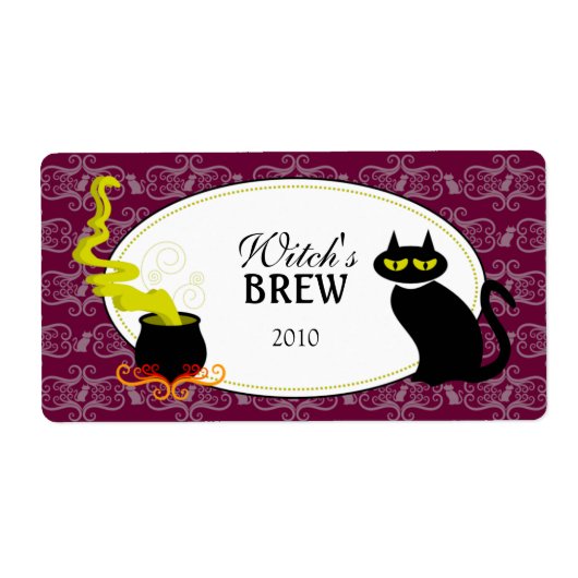 Halloween Roter Wein / Glas (Vorne)