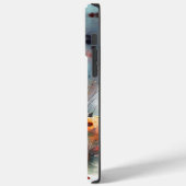 Halloween Rottweiler mit Pumpkins Beängstigend Case-Mate iPhone Hülle (Rückseite / Links)