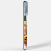 Halloween Rottweiler mit Pumpkins Beängstigend Case-Mate iPhone Hülle (Rückseite / Rechts)