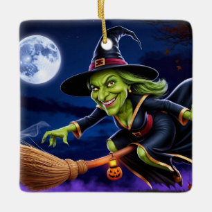 Halloween/Rotzunge Keramik Ornament
