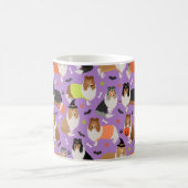 Halloween Rough Collie Coffee Tasse (Mittel)