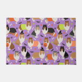 Halloween Rough Collie Doormat Fußmatte (Vorderseite)