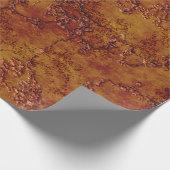 Halloween Rough Stone Geschenkpapier (Ecke)