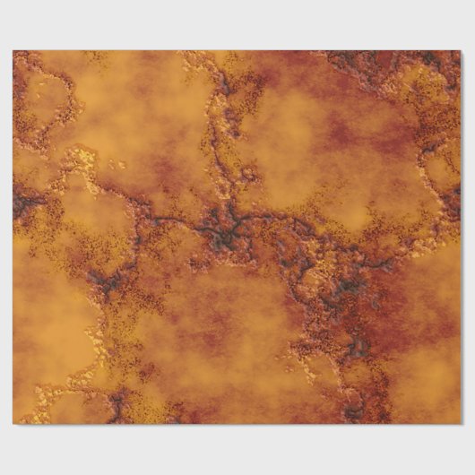 Halloween Rough Stone Geschenkpapier (Flach)