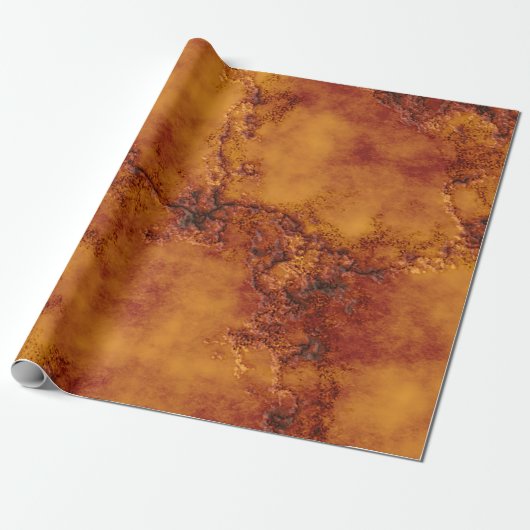 Halloween Rough Stone Geschenkpapier (Ungerollt)