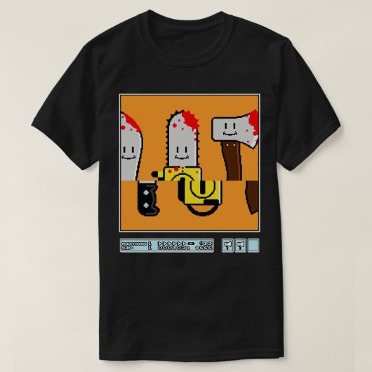 Halloween Roulette T-Shirt (Design vorne)
