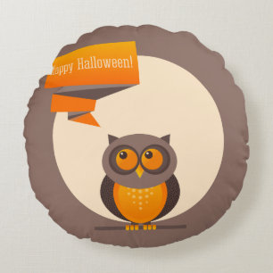 Halloween Round Pillow Rundes Kissen