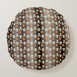 Halloween Round Pillow Rundes Kissen