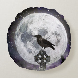 Halloween Round Pillow Rundes Kissen