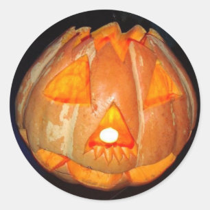 Halloween Round Sticker