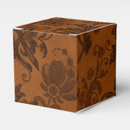 Halloween Royal Floral Damask Geschenkschachtel