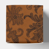 Halloween Royal Floral Damask Geschenkschachtel (Oben)