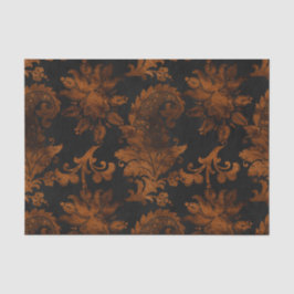 Halloween Royal Floral Damask Seidenpapier