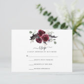 Halloween-RSVP-Karte RSVP Karte (Stehend Vorderseite)