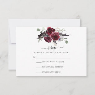 Halloween-RSVP-Karte RSVP Karte