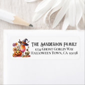 Halloween-Rücksendeadresse (Insitu)