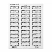 Halloween-Rücksendeadresse (Vorne)