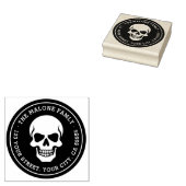 Halloween-Rücksendeadresse Gummistempel (Stempel)