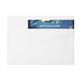 Halloween-Rücksendeadressen-Aufkleber