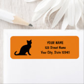 Halloween-Rücksendeadressen-Aufkleber (Insitu)