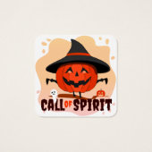 Halloween-Ruf (Rückseite)
