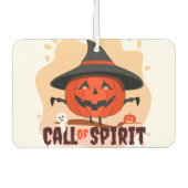 Halloween-Ruf Autolufterfrischer (Vorderseite)