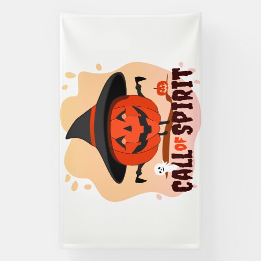 Halloween-Ruf Banner (Vertikal)