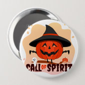 Halloween-Ruf Button (Vorne & Hinten)