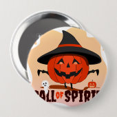 Halloween-Ruf Button (Vorne & Hinten)
